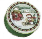 Country Snowmen Tin