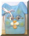 Blue Ceramic Bunny Bag