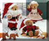 Mr. & Mrs. Claus and Little Helper